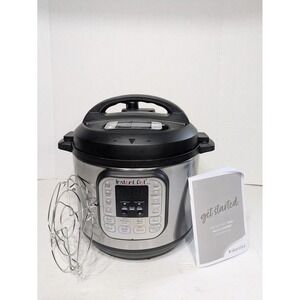 Instant Pot Duo 60 v5 7-in-1 Electric Pressure Multi-Cooker 6 Qt Stainless Flaw